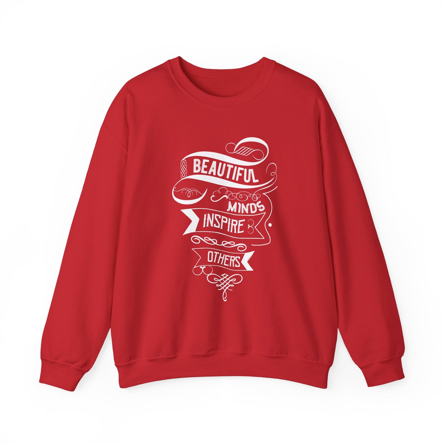 Beautiful Minds Inspire Others Unisex Heavy Blend™ Crewneck Sweatshirt