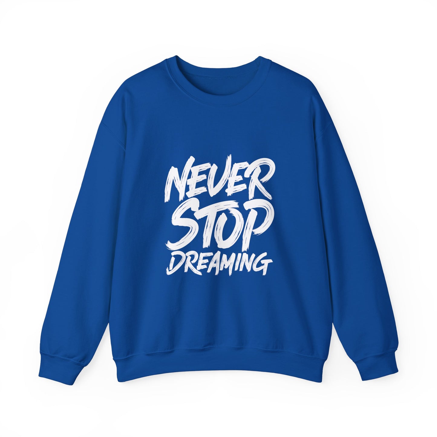 Never Stop Dreaming Unisex Heavy Blend™ Crewneck Sweatshirt