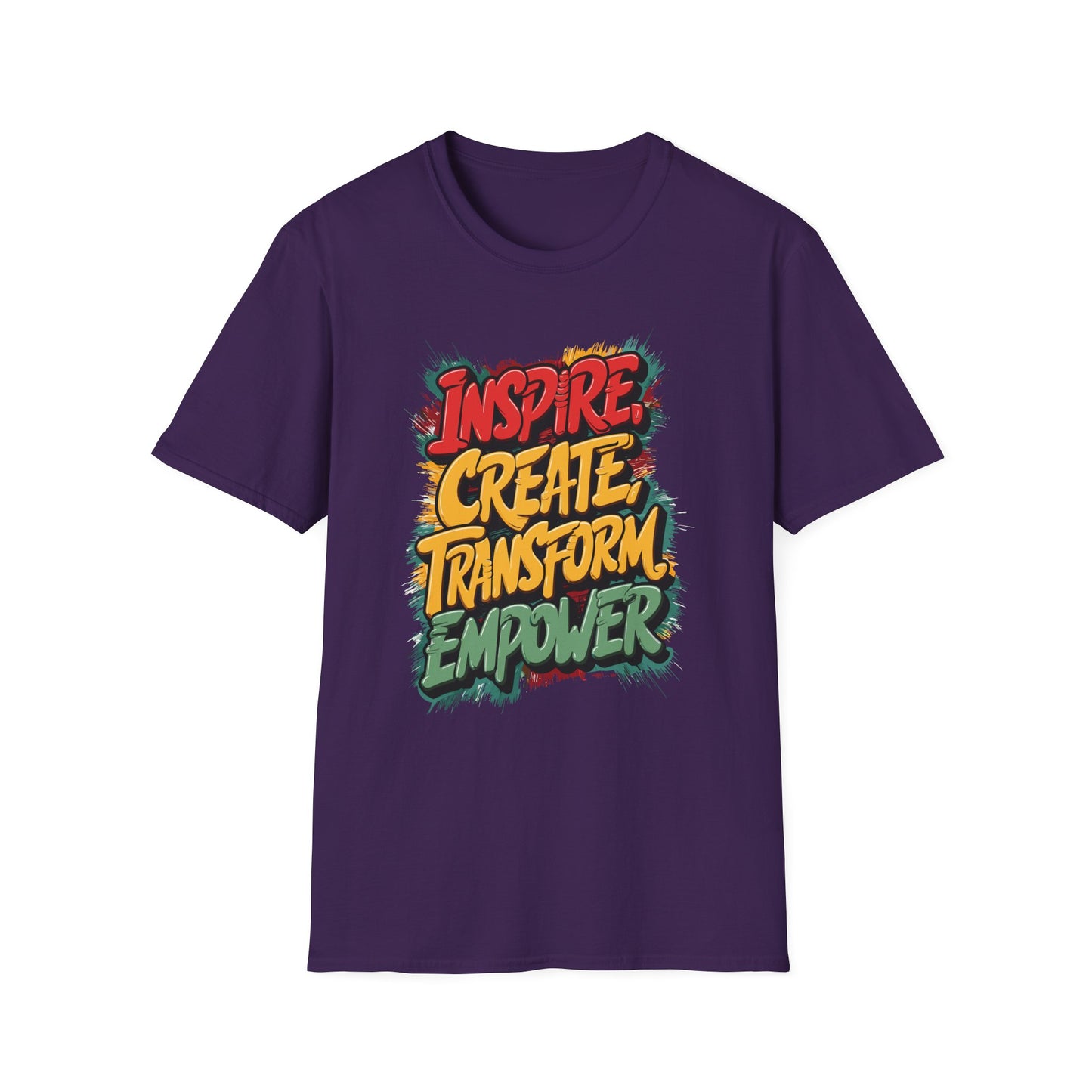 Inspire Create Transform Empower Unisex Softstyle T-Shirt