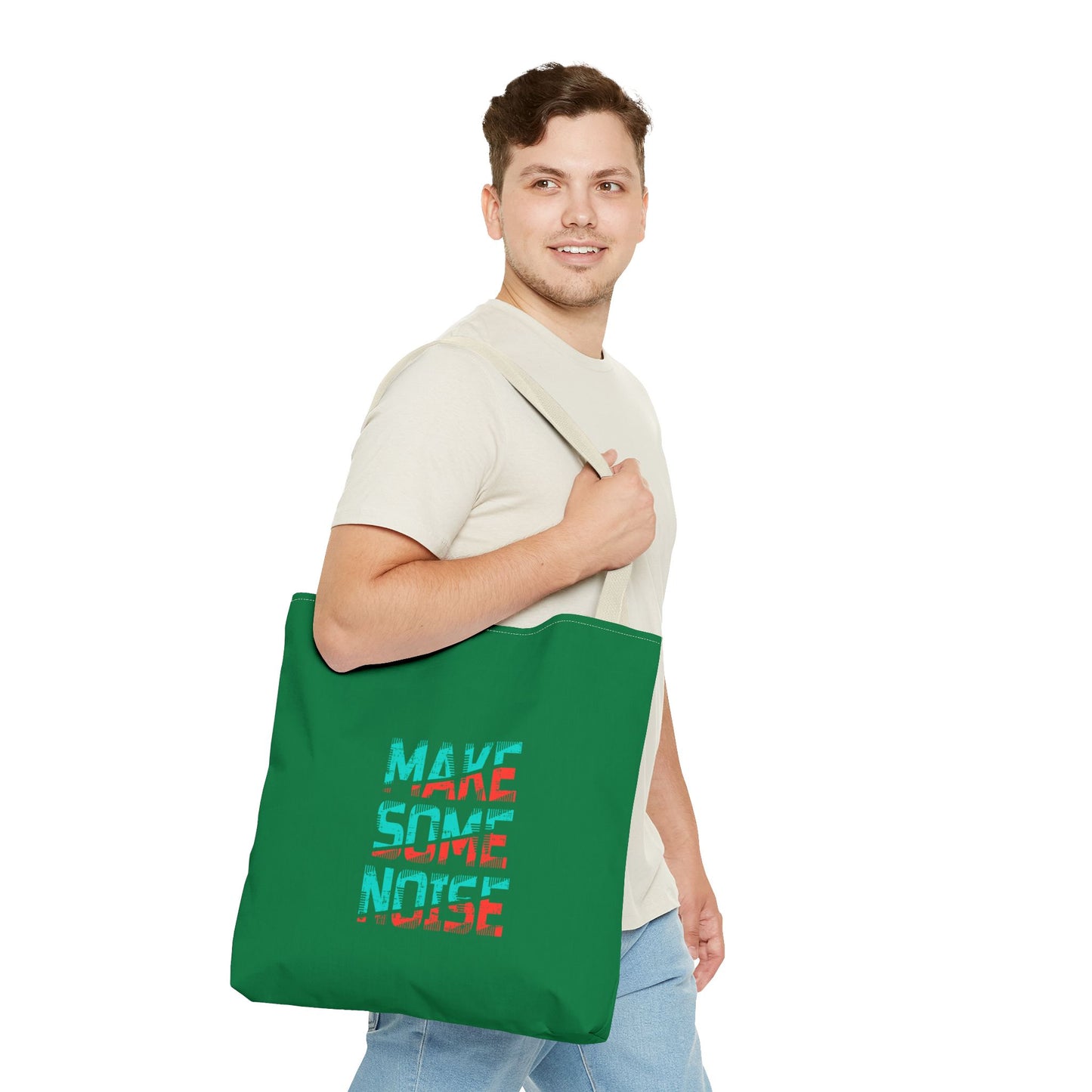 Make Some Noise Tote Bag (AOP)