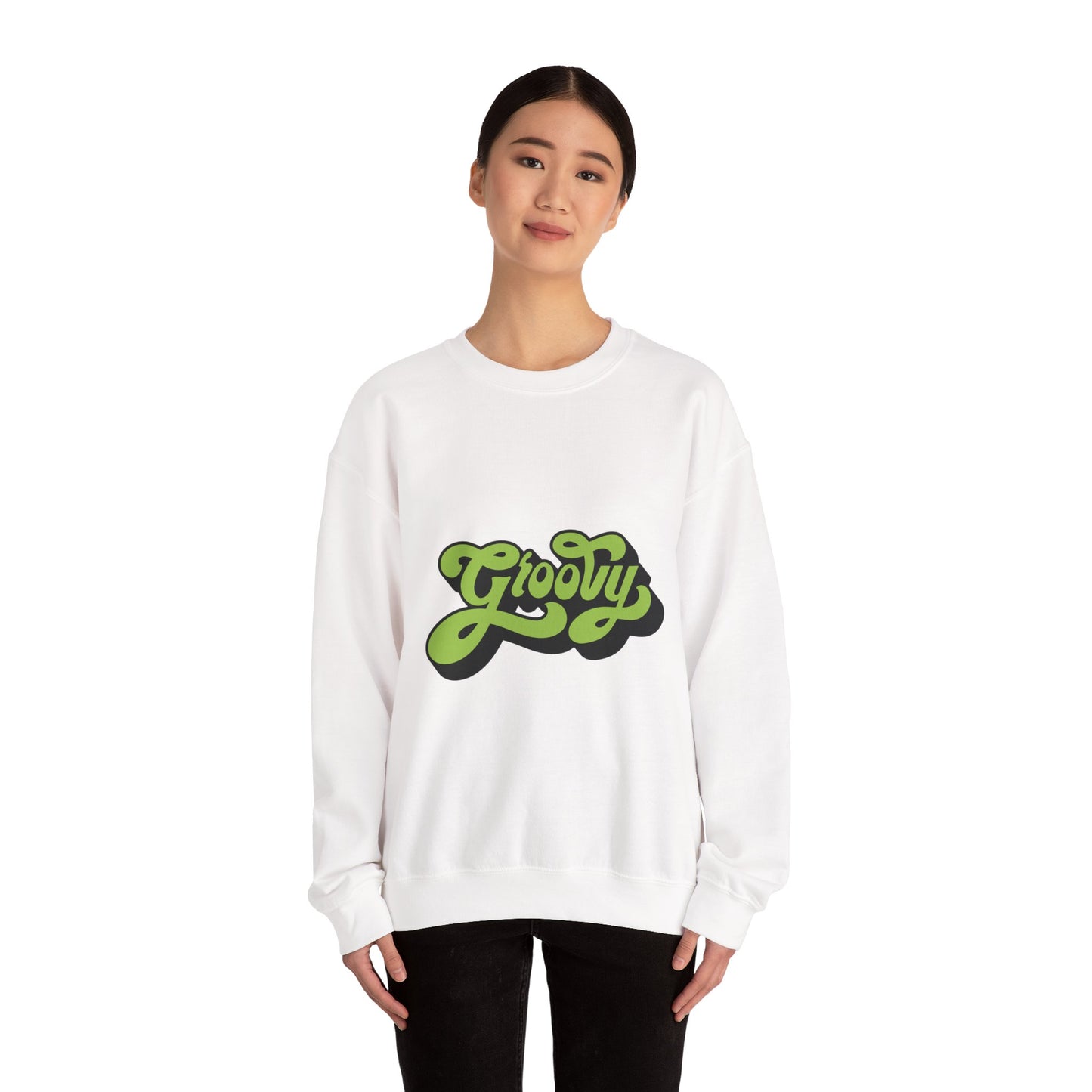 Groovy Unisex Heavy Blend™ Crewneck Sweatshirt
