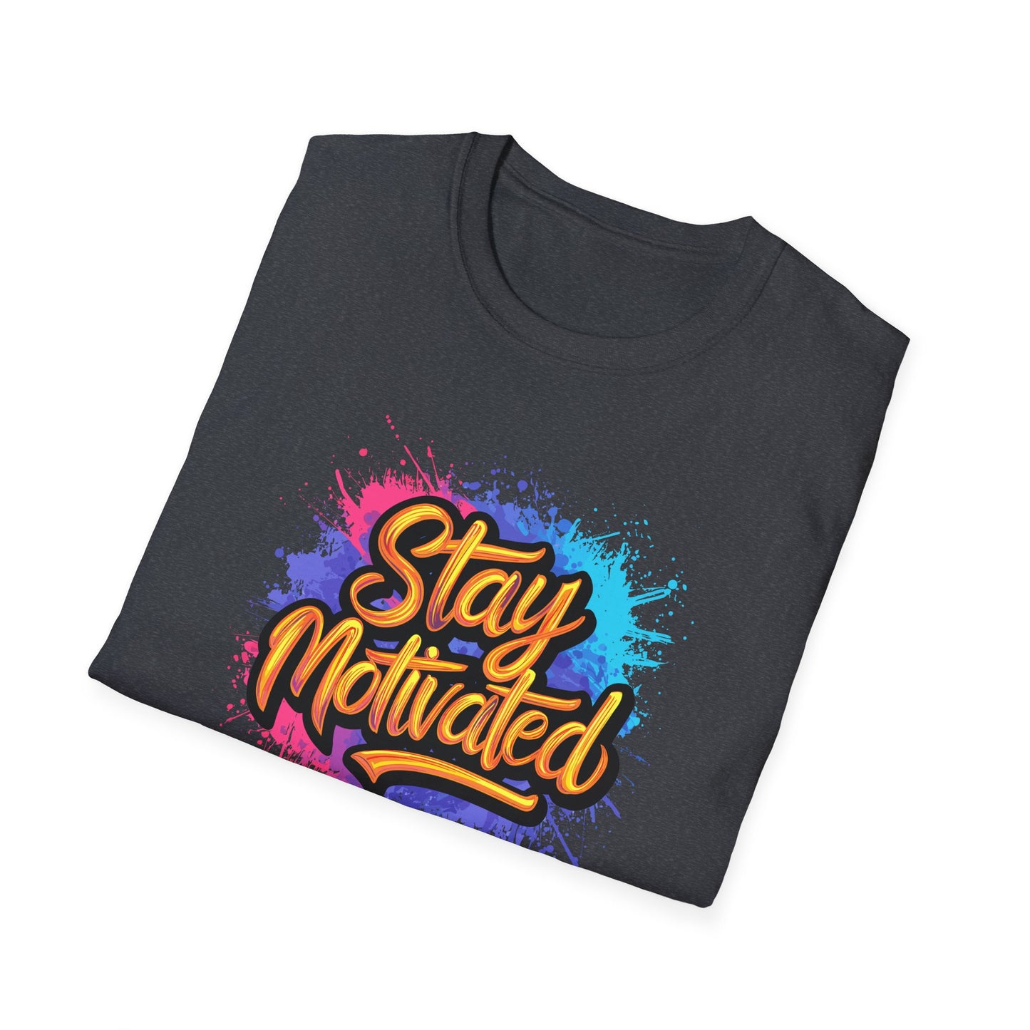 Stay Motivated Unisex Softstyle T-Shirt