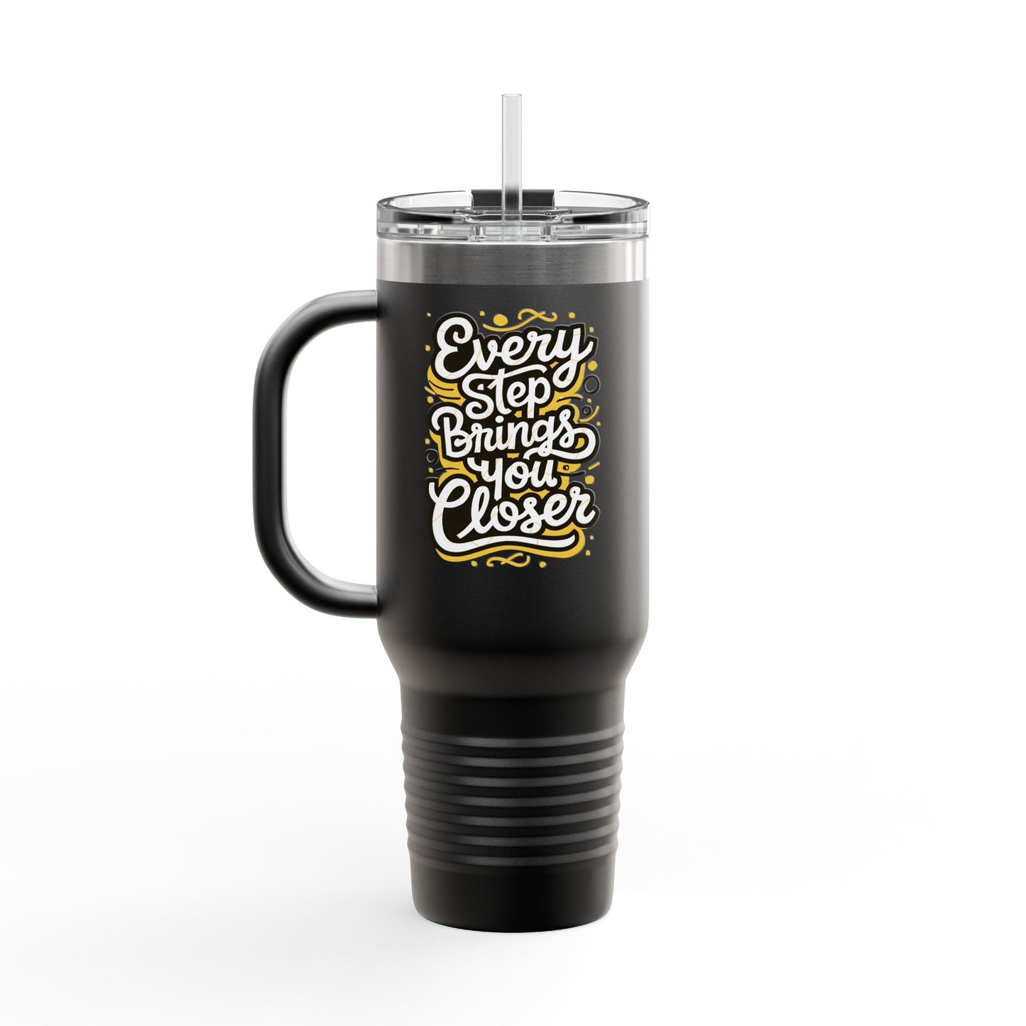 Every Step Brings You Closer Insulated Travel Mug, 40oz