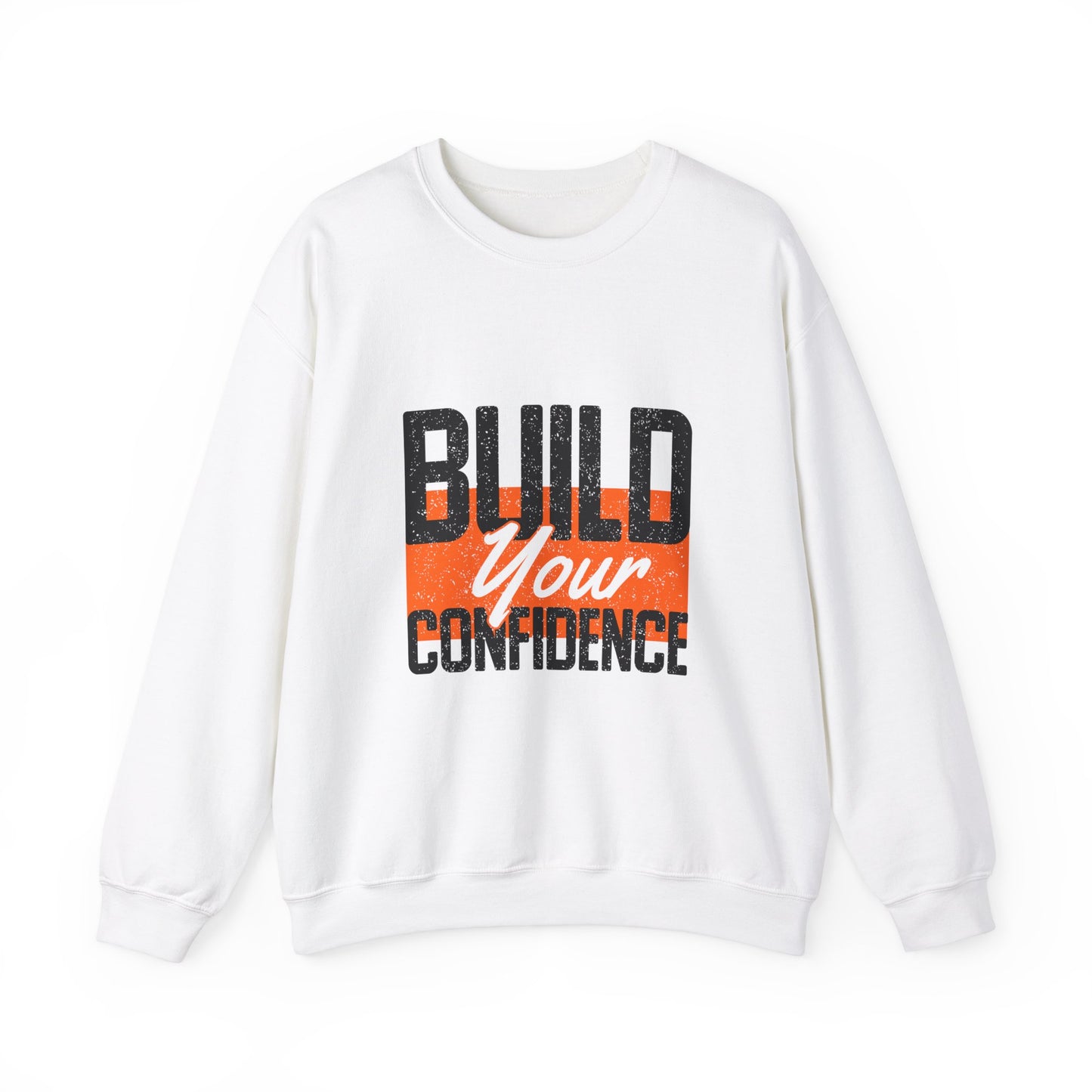 Build Your Confidence Unisex Heavy Blend™ Crewneck Sweatshirt