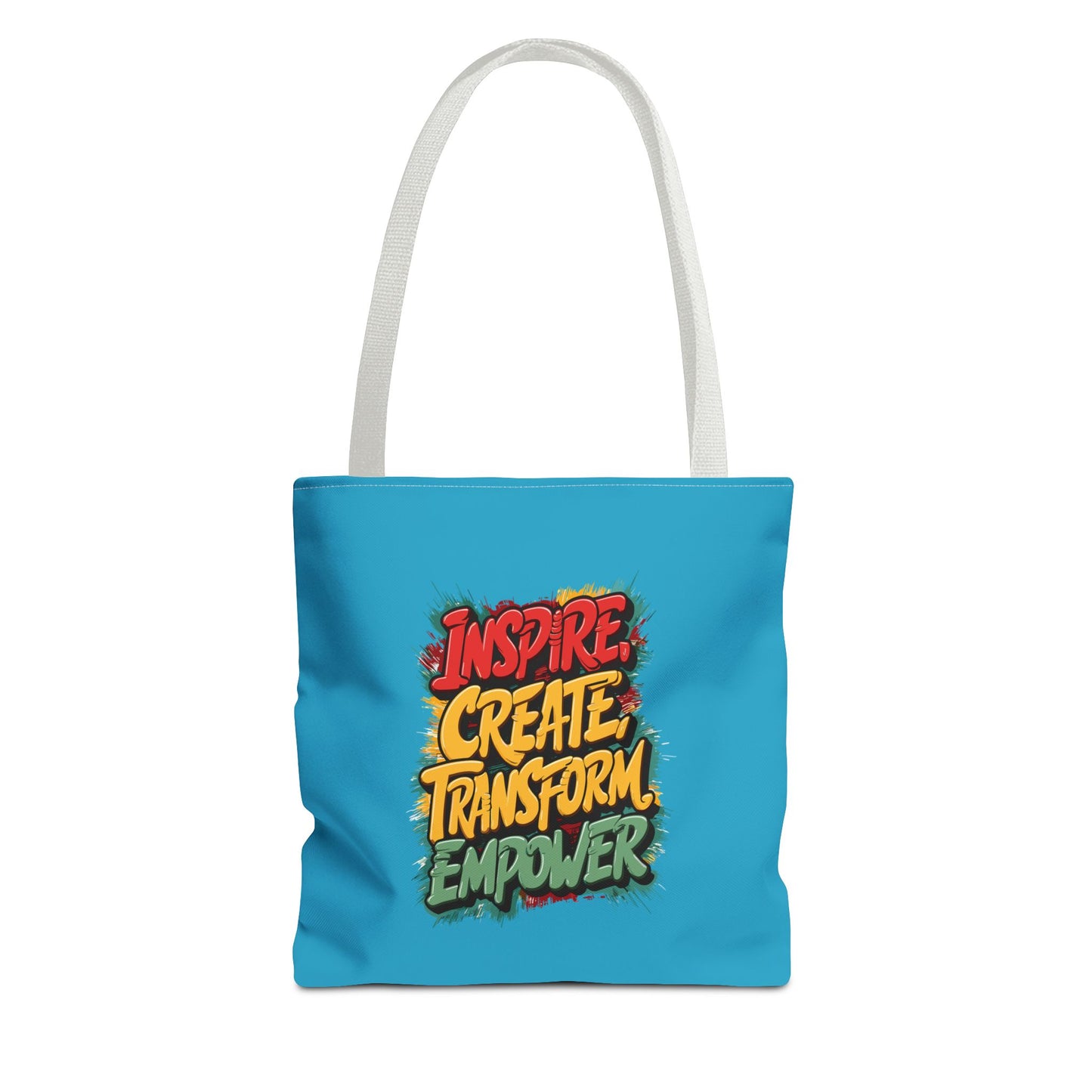 Inspire Create Transform Empower Tote Bag (AOP)