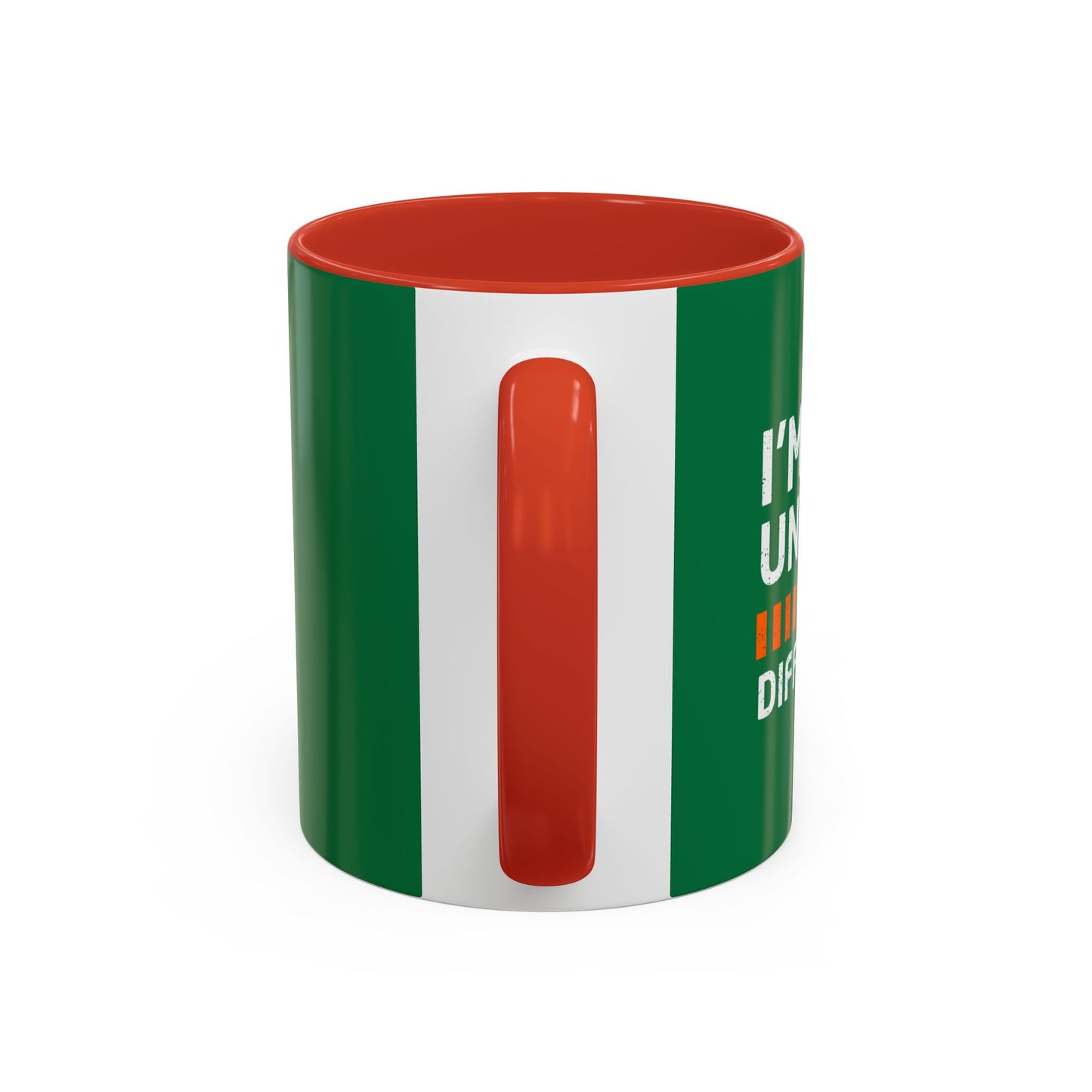 I'm Unique And Different Accent Coffee Mug (11, 15oz)