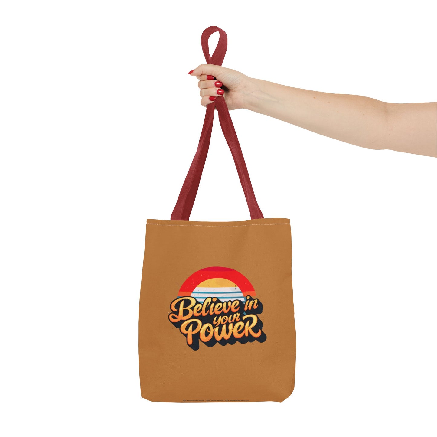 Believe In Your Power Tote Bag (AOP)