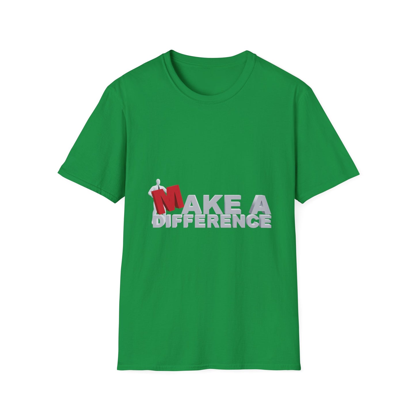 Make A Difference  Unisex Softstyle T-Shirt