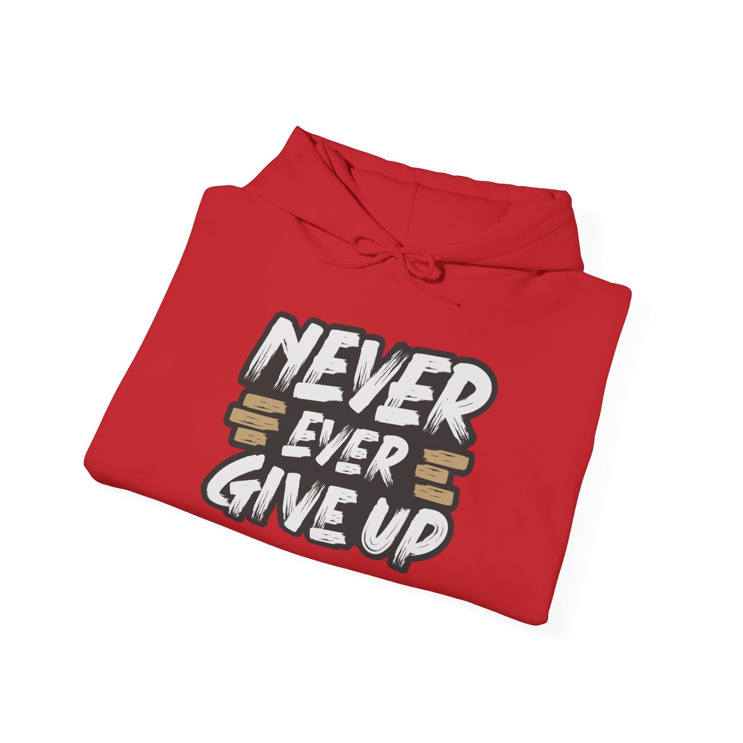 Never Give Up Unisex Heavy Blend™ Hooded Sweatshirt