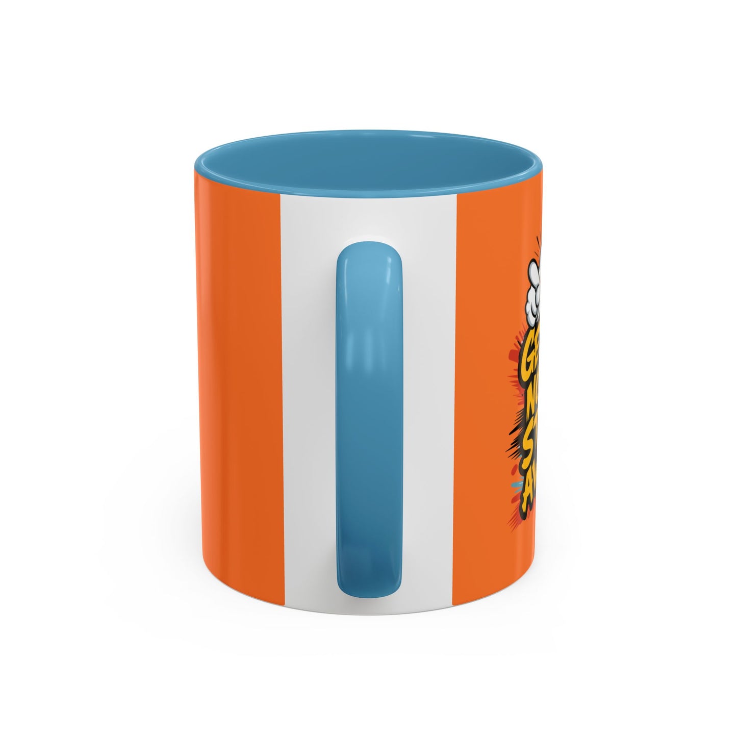 Get Up Now And Start Away!! Accent Coffee Mug (11, 15oz)