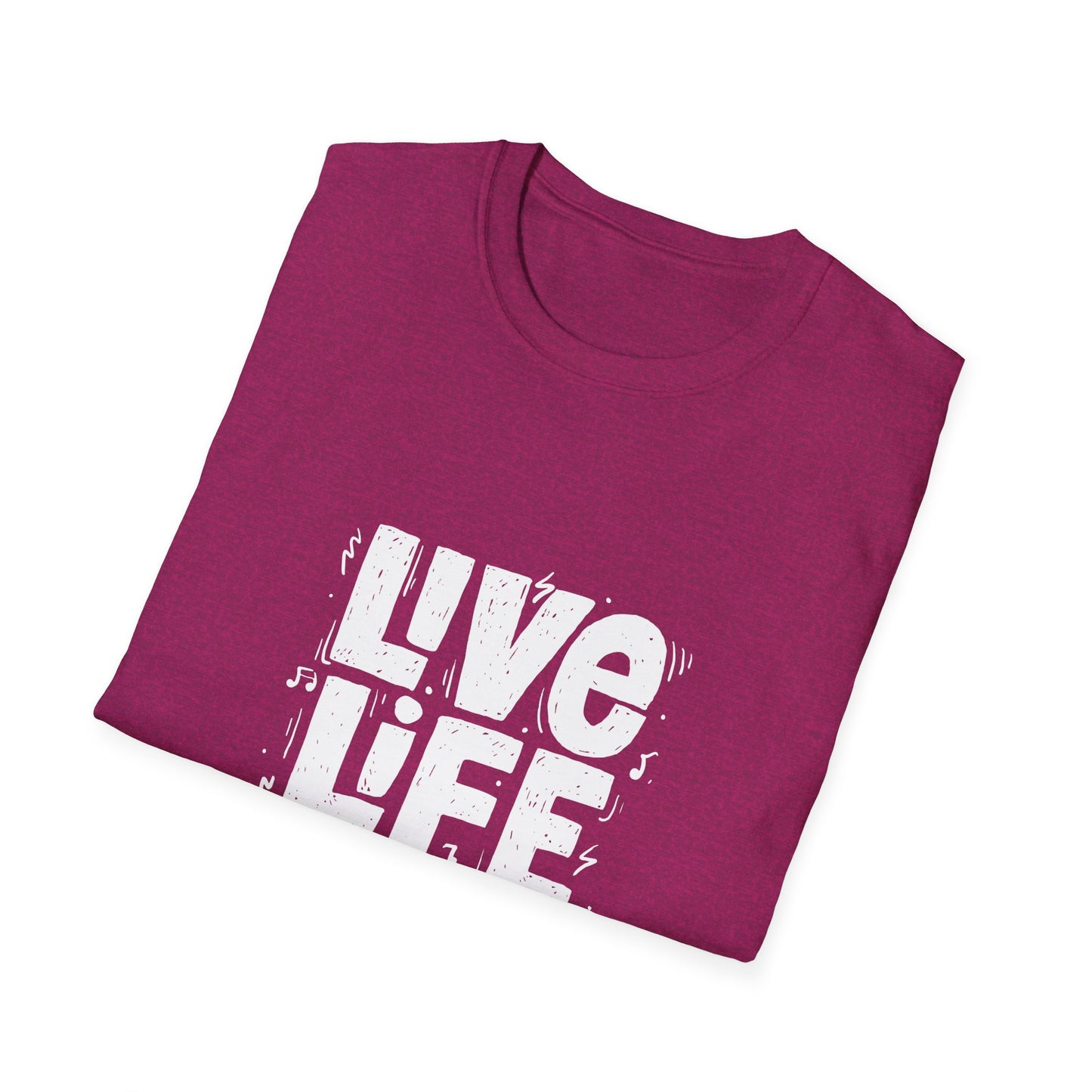 Live Life Loud Unisex Softstyle T-Shirt
