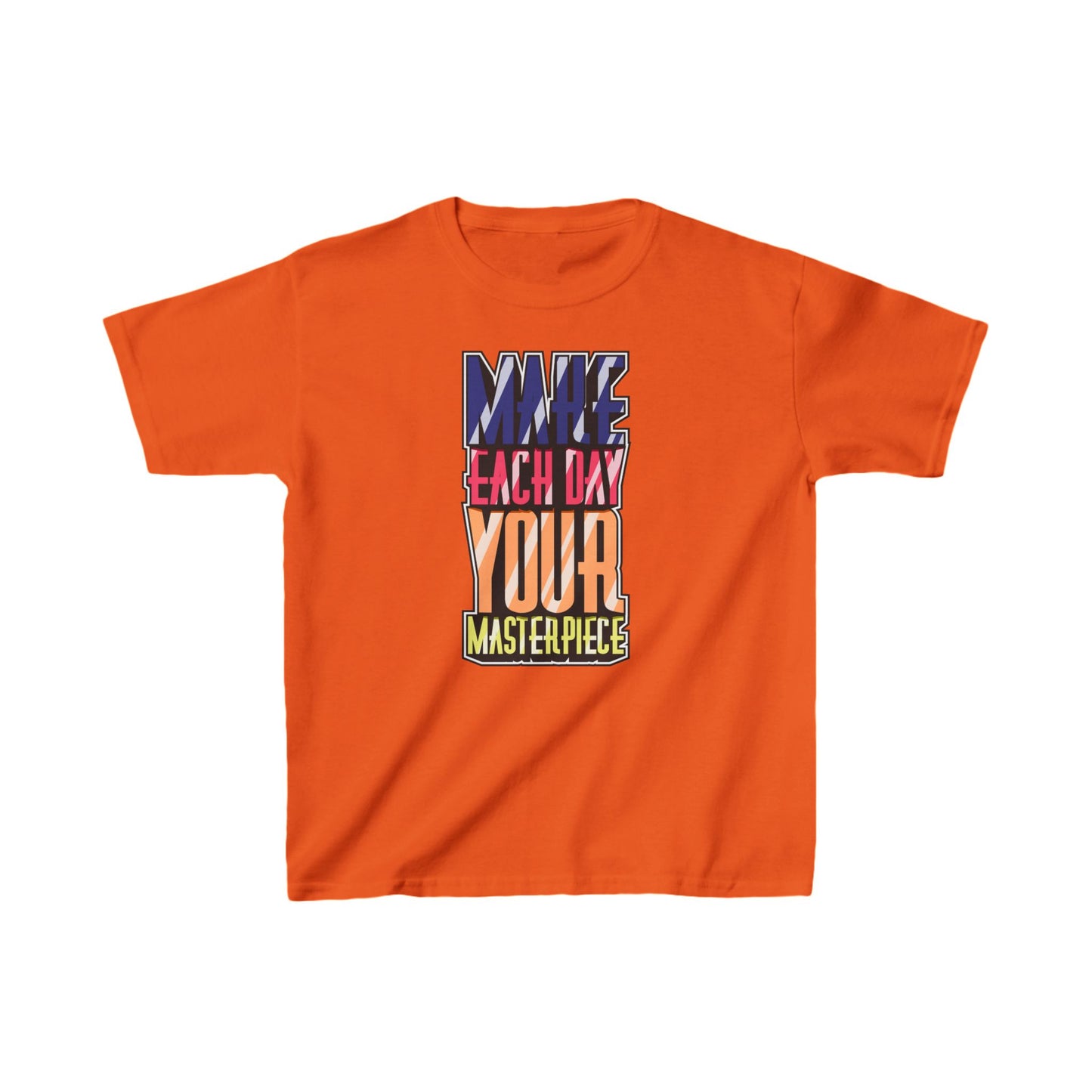 Make Each Day Your Masterpiece Kids Heavy Cotton™ Tee