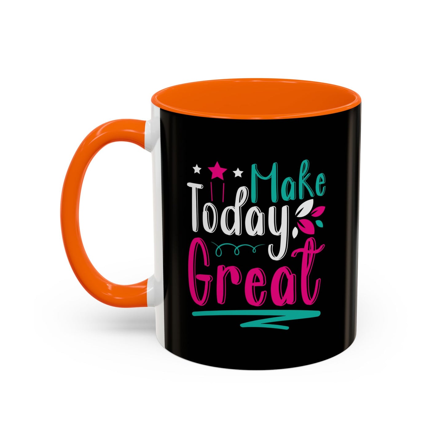Make Today Great Accent Coffee Mug (11, 15oz)
