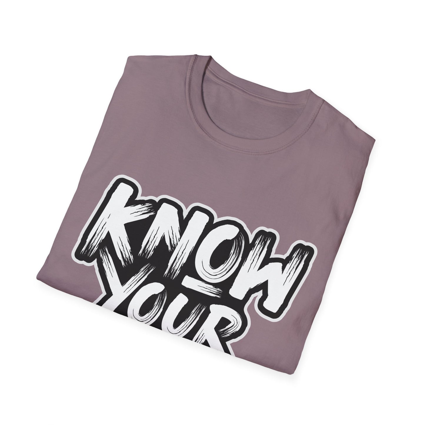 Know Your Worth Unisex Softstyle T-Shirt