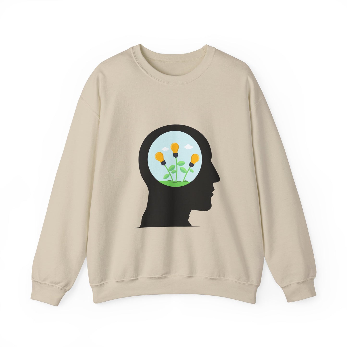 Mindset And Positive Thoughts Unisex Heavy Blend™ Crewneck Sweatshirt