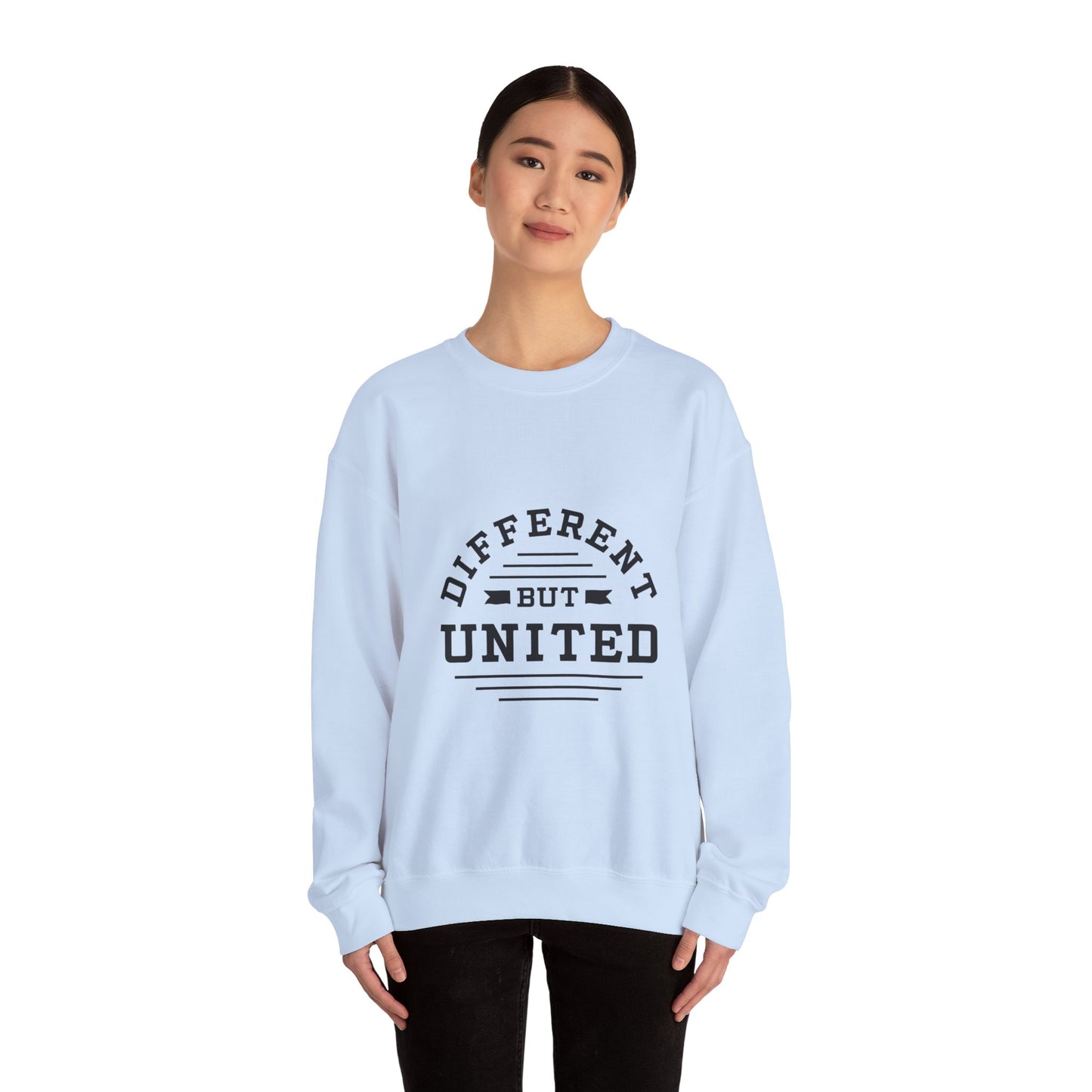 Different But United Unisex Heavy Blend™ Crewneck Sweatshirt