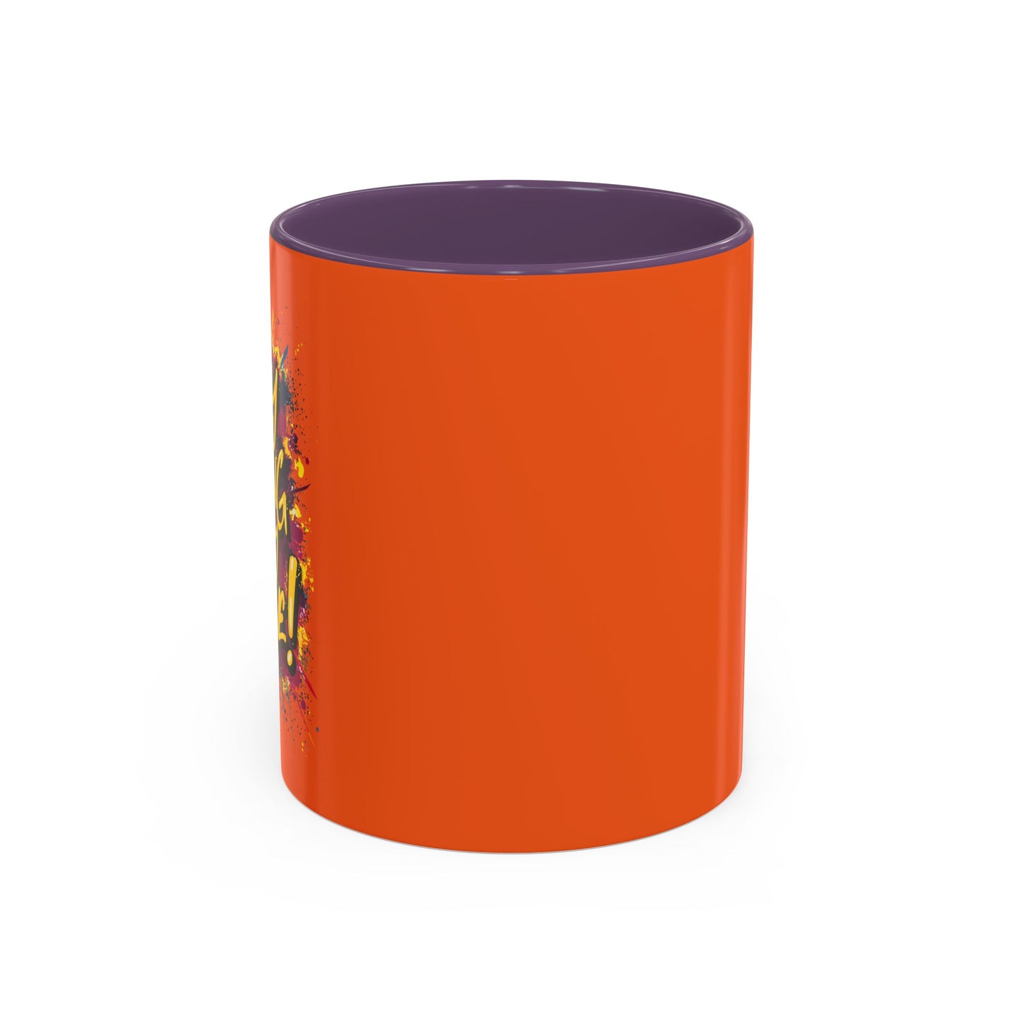 Stay Strong Stay Positive! Accent Coffee Mug (11, 15oz)