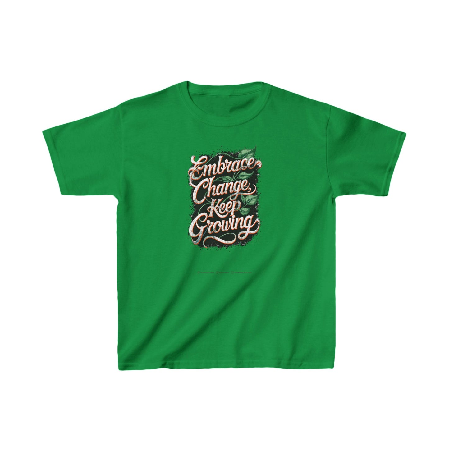 Embrace Change Keep Growing  Kids Heavy Cotton™ Tee