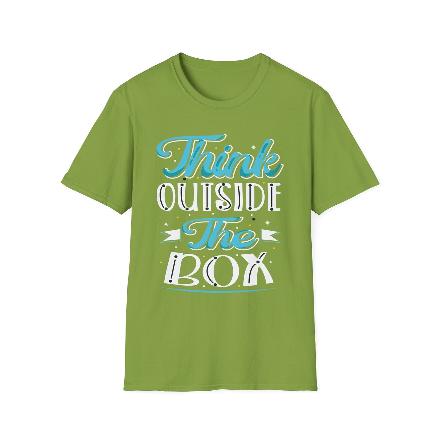 Think Outside The Box  Unisex Softstyle T-Shirt