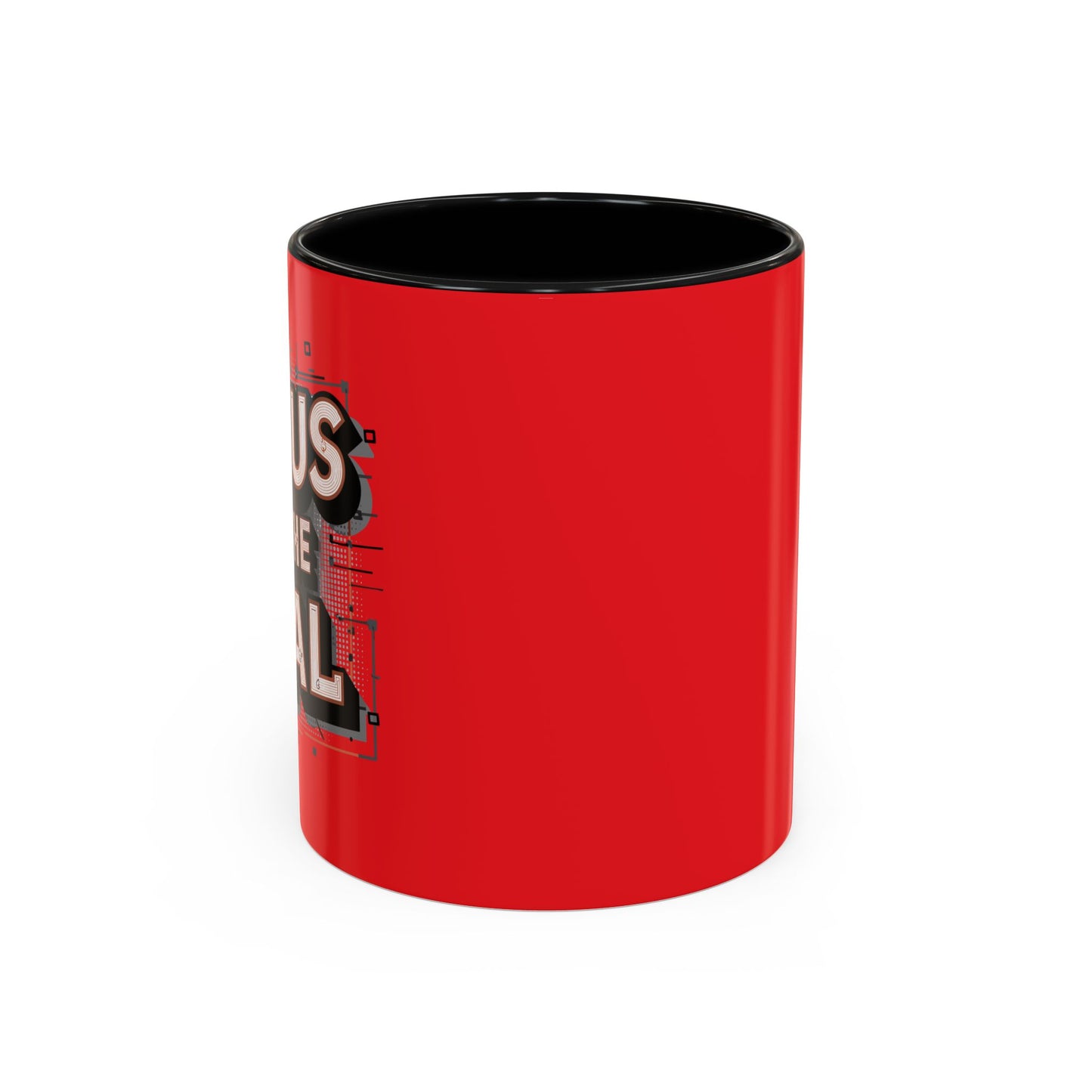 Focus On The Goal Accent Coffee Mug (11, 15oz)