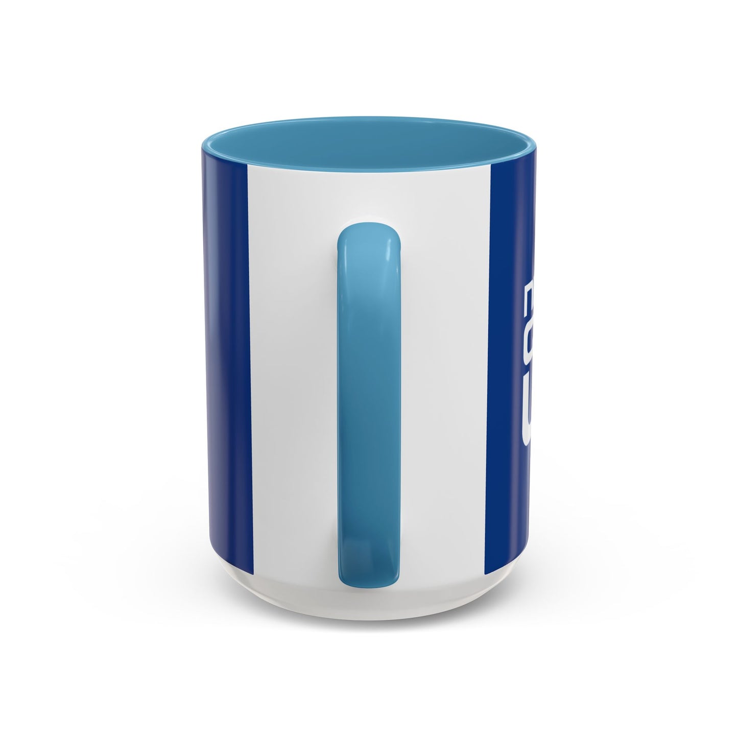 Never Give Up Accent Coffee Mug (11, 15oz)