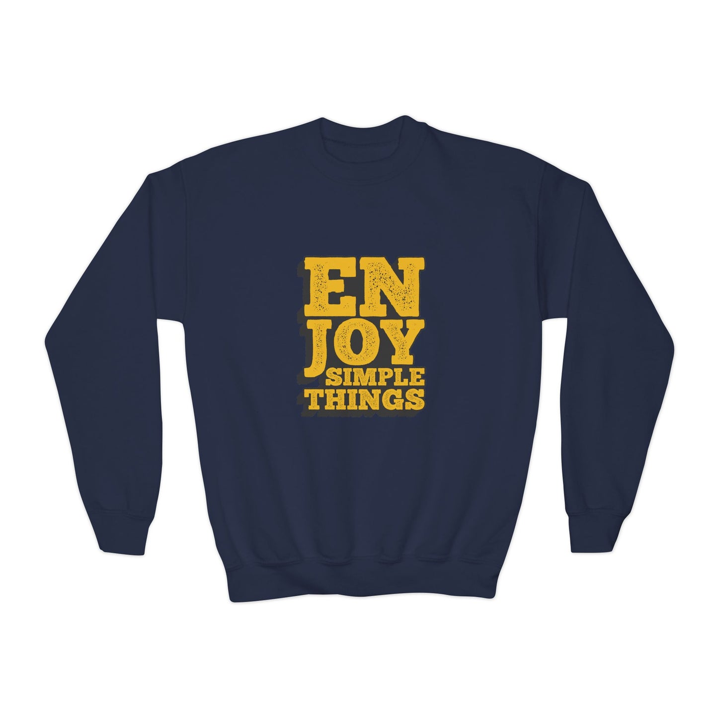 Enjoy Simple Things Youth Crewneck Sweatshirt