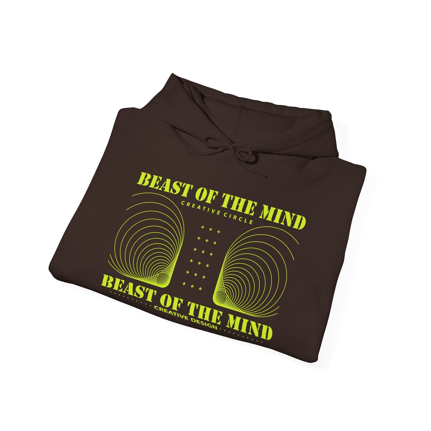 Beast Of The Mind Creative Circle Unisex Heavy Blend™ Hooded Sweatshirt