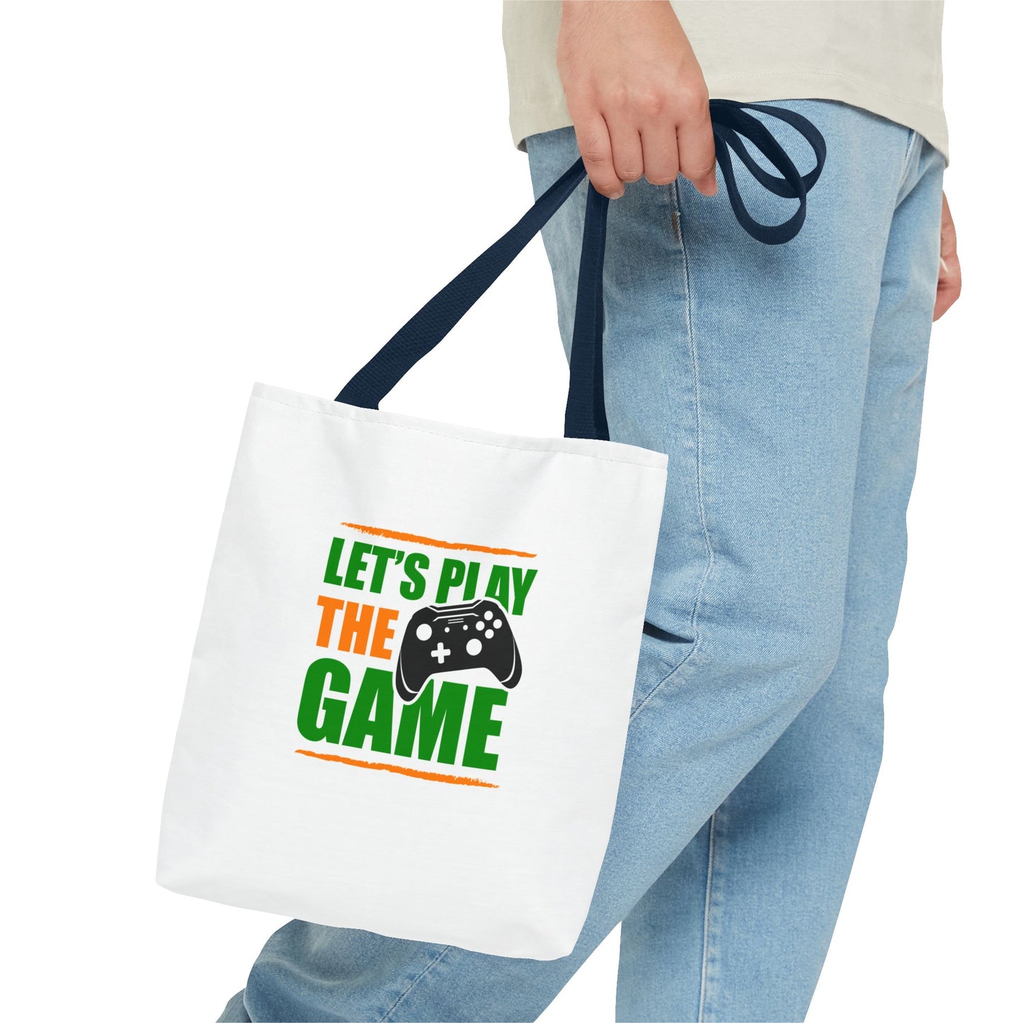 Let's Play The Game Tote Bag (AOP)