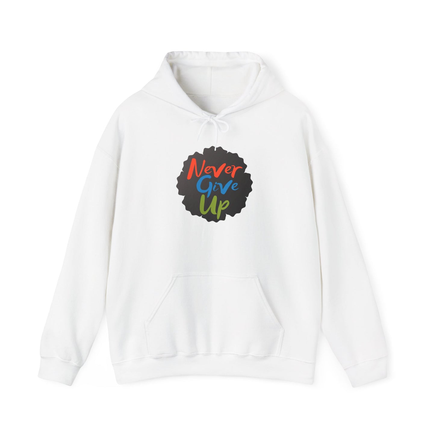Never Give Up Unisex Heavy Blend™ Hooded Sweatshirt