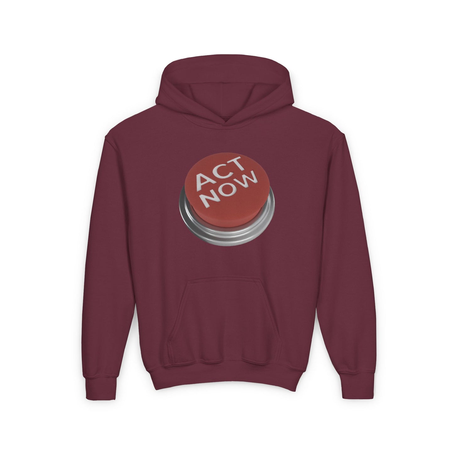 Act Now Youth Heavy Blend Hooded Sweatshirt