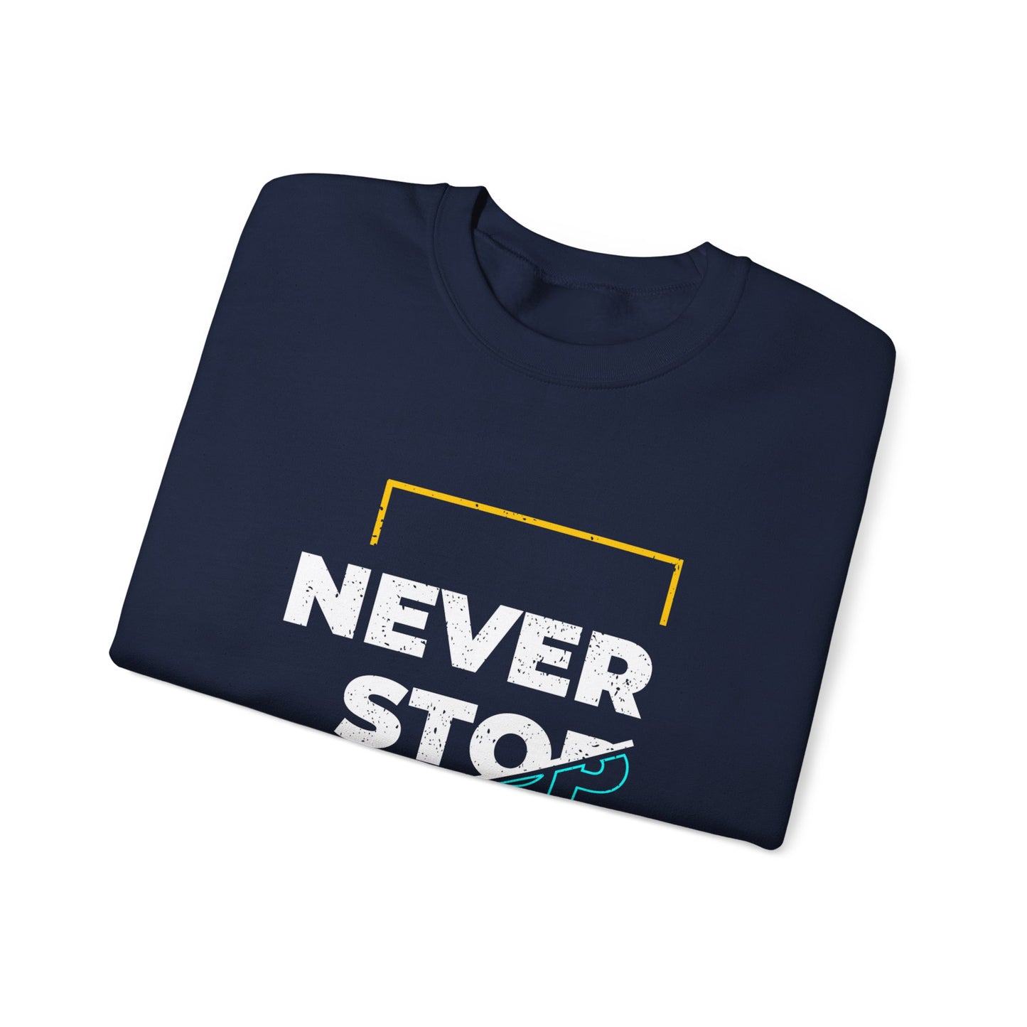 Never Stop Hope Unisex Heavy Blend™ Crewneck Sweatshirt