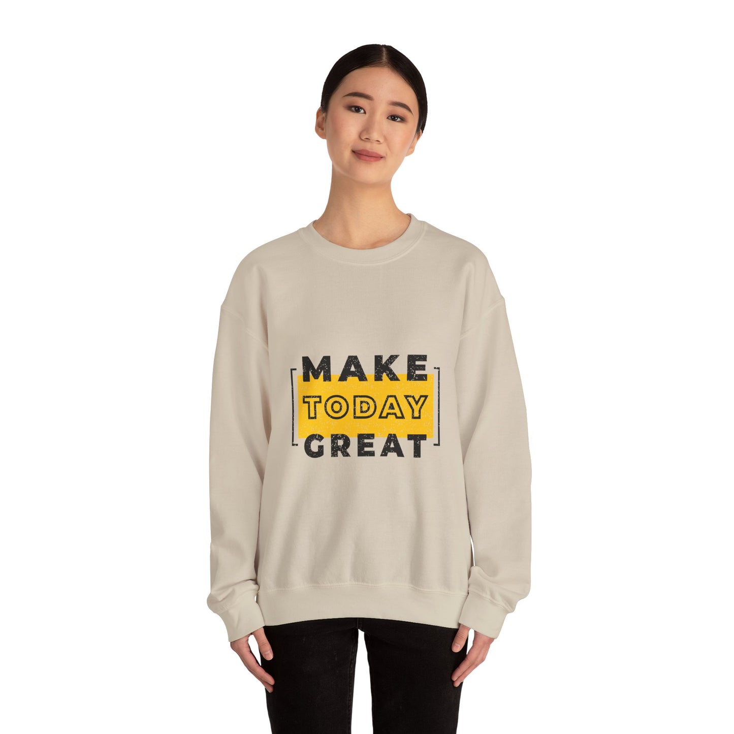 Make Today Great Unisex Heavy Blend™ Crewneck Sweatshirt