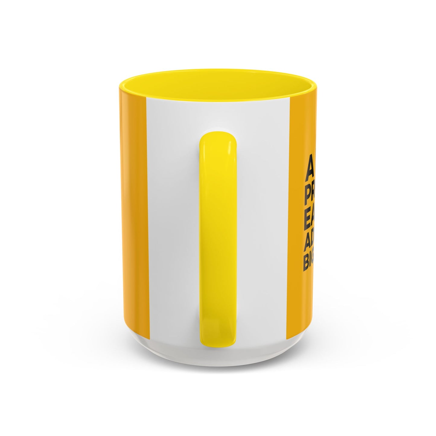 A Little Progress Each Day Adds Up To Big Results! Accent Coffee Mug (11, 15oz)