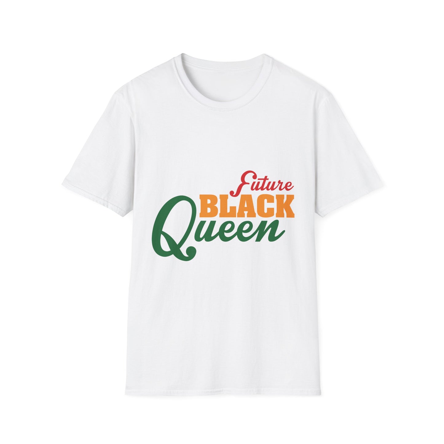Future Black Queen Unisex Softstyle T-Shirt