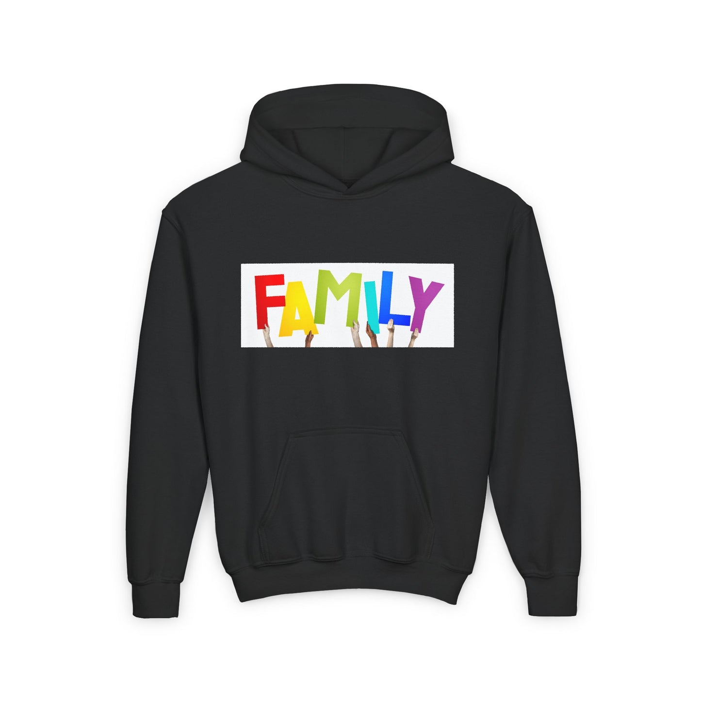 Family Youth Heavy Blend Hooded Sweatshirt