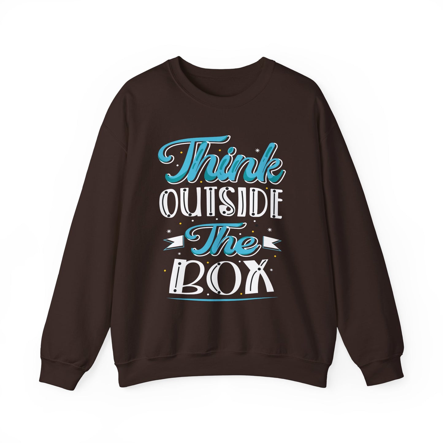 Think Outside The Box Unisex Heavy Blend™ Crewneck Sweatshirt