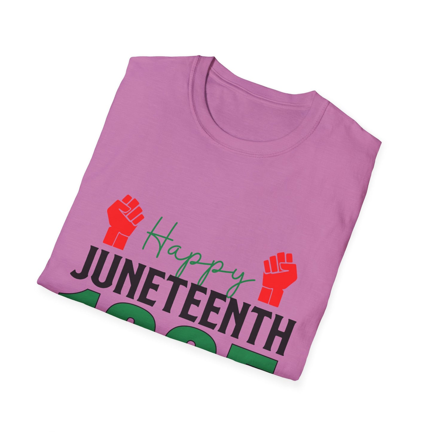 Happy Juneteenth 1865 Unisex Softstyle T-Shirt