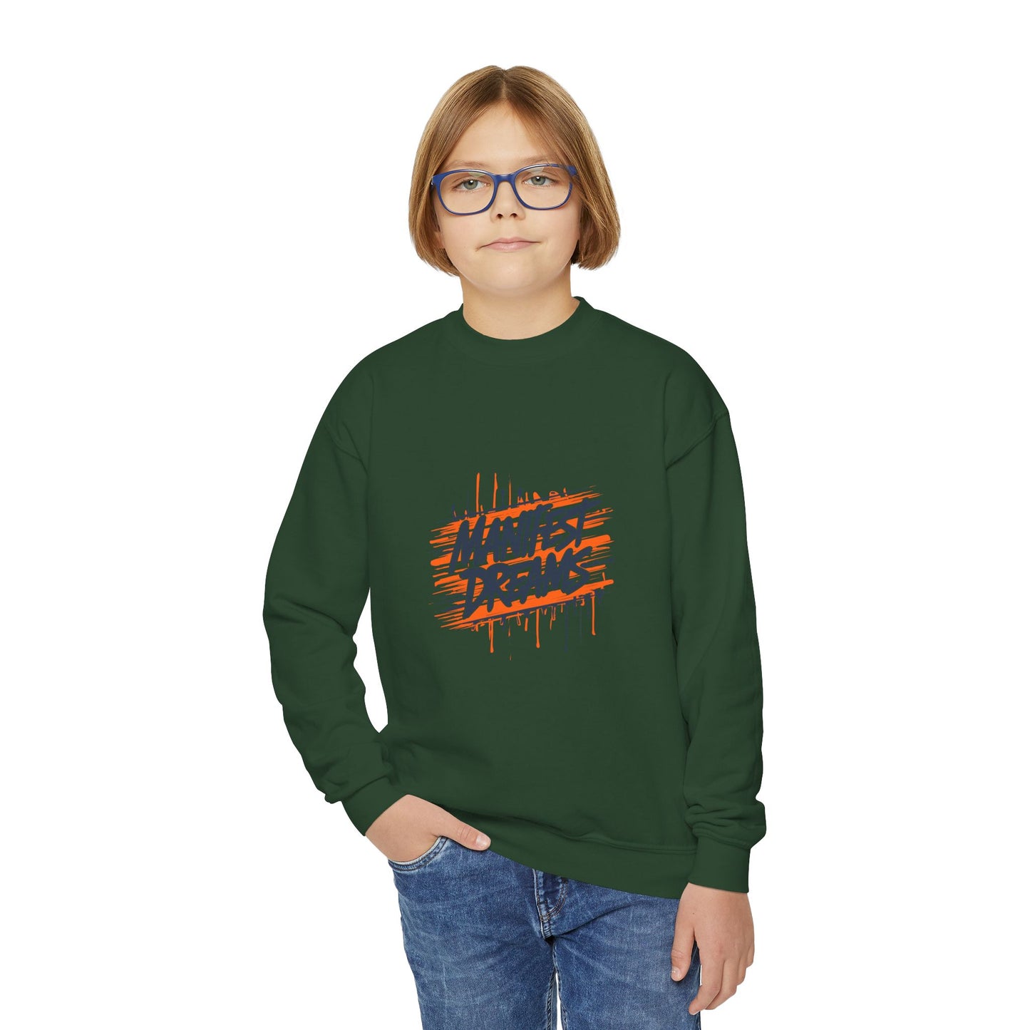 Manifest Dreams Youth Crewneck Sweatshirt