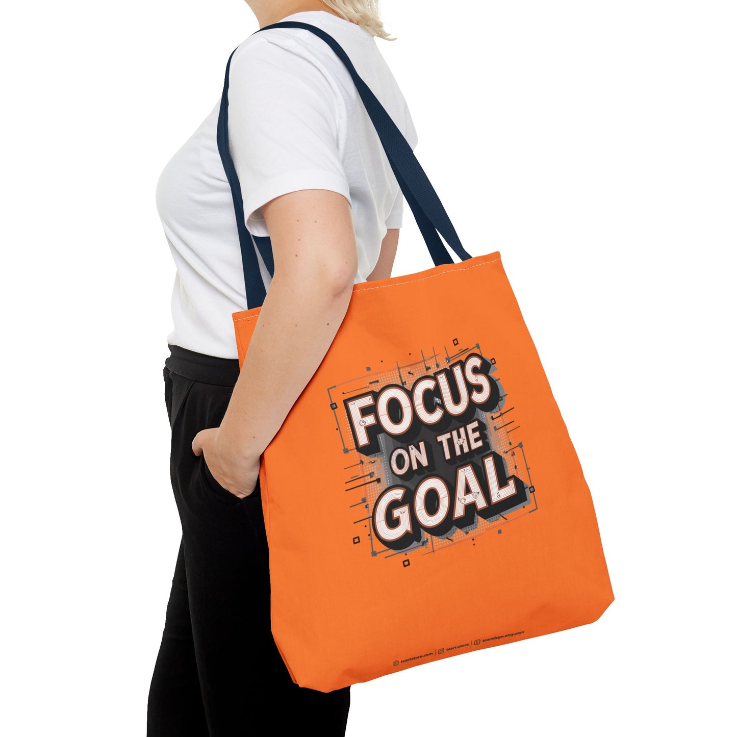 Focus On The Goal Tote Bag (AOP)