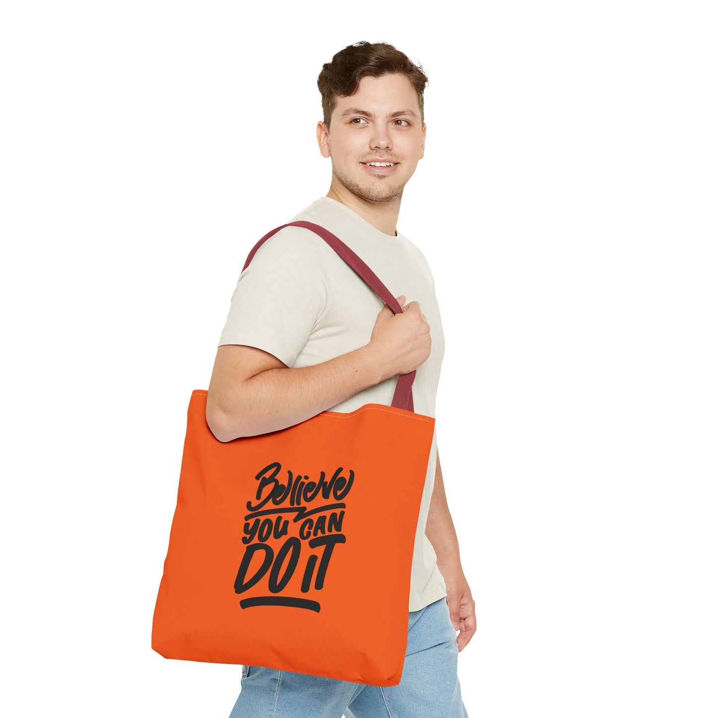 Believe You Can Do It Tote Bag (AOP)