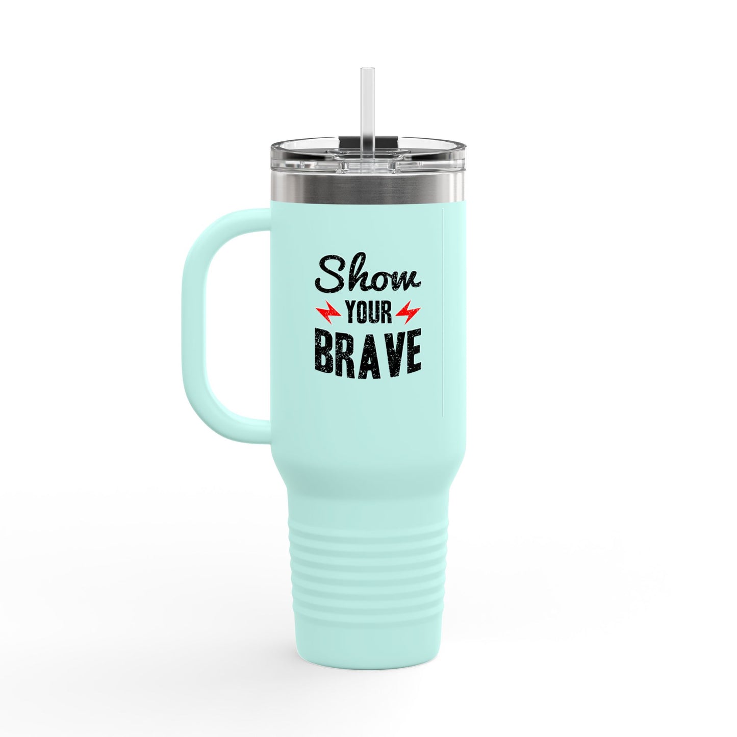 Show Your Brave Insulated Travel Mug, 40oz