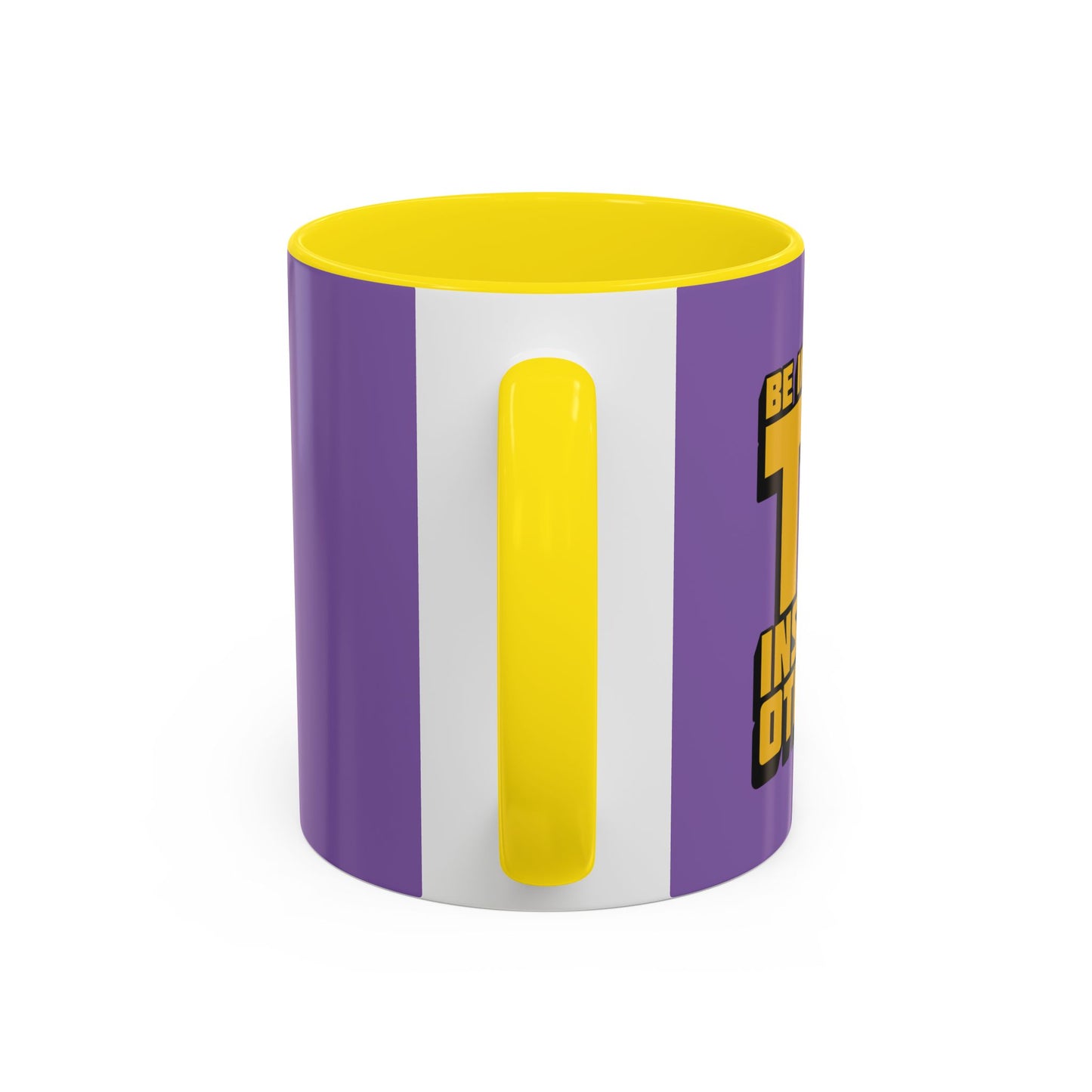 Be Inspired To Inspire Others Accent Coffee Mug (11, 15oz)
