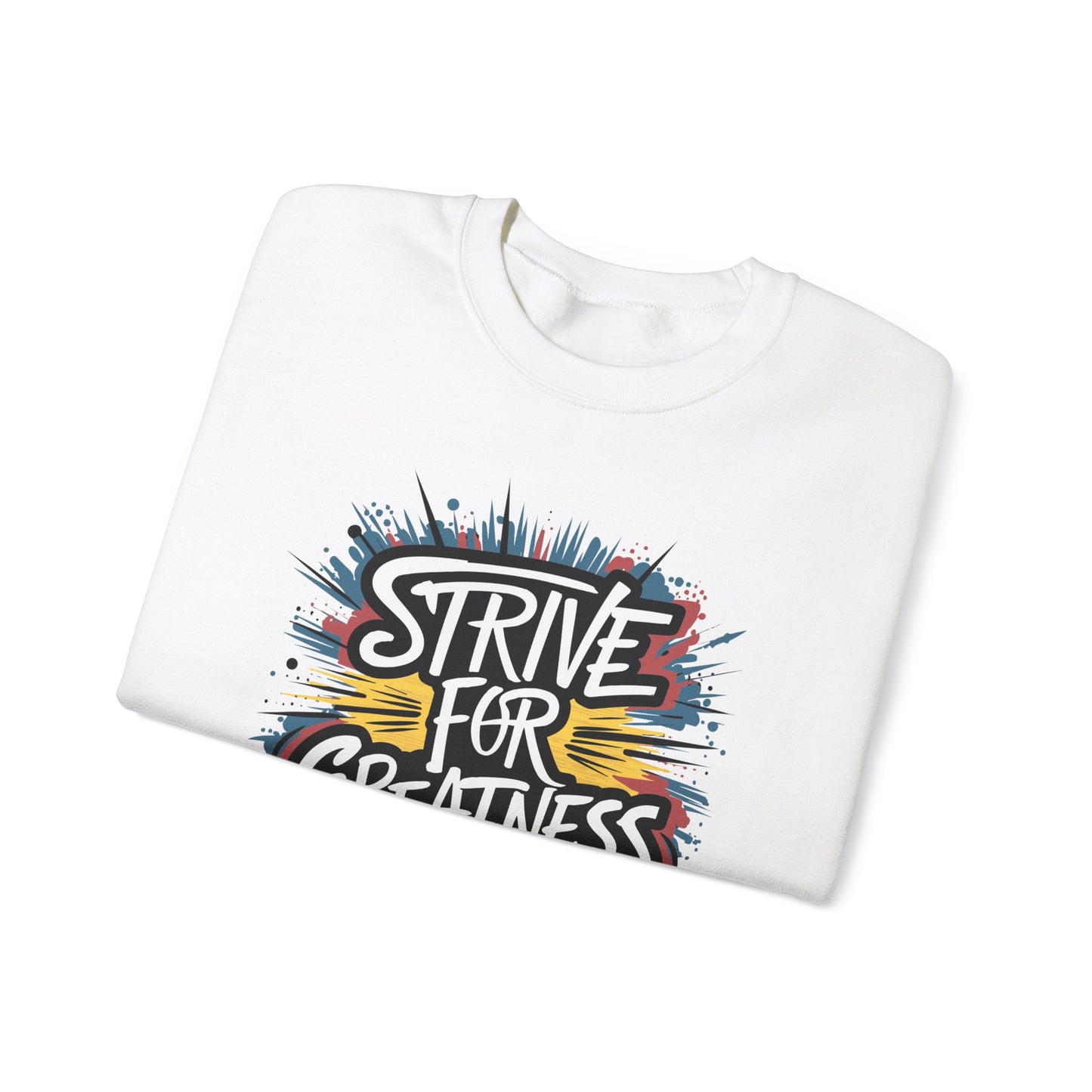 Strive For Greatness Unisex Heavy Blend™ Crewneck Sweatshirt
