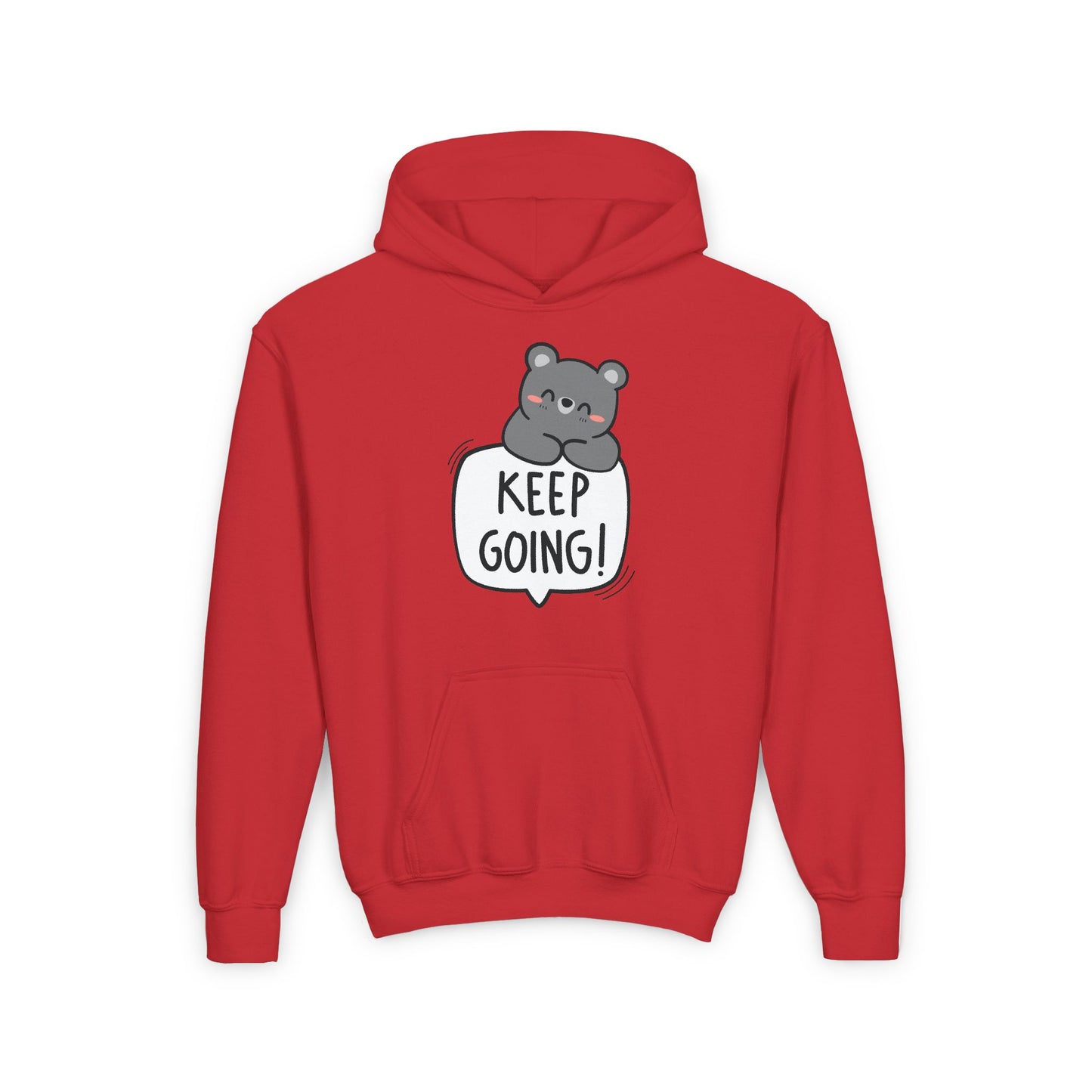 Keep Going Youth Heavy Blend Hooded Sweatshirt