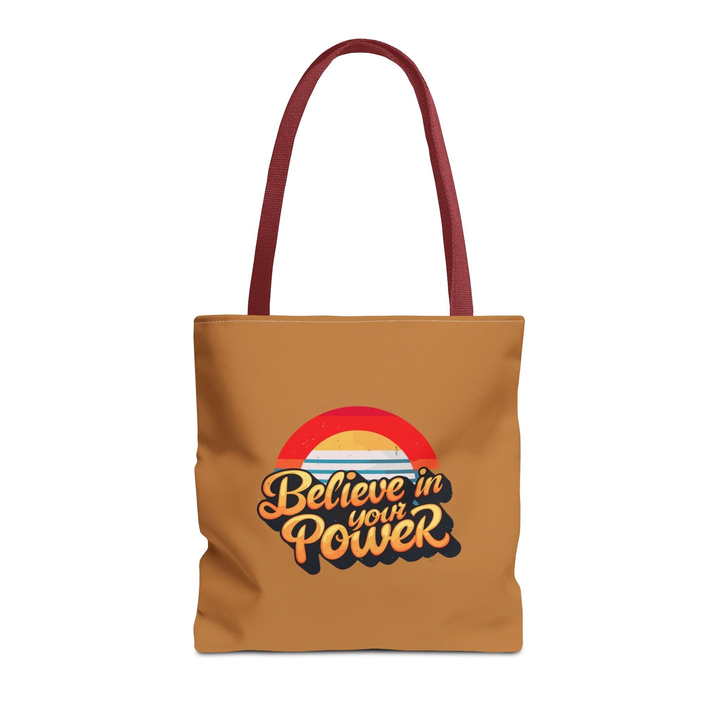 Believe In Your Power Tote Bag (AOP)