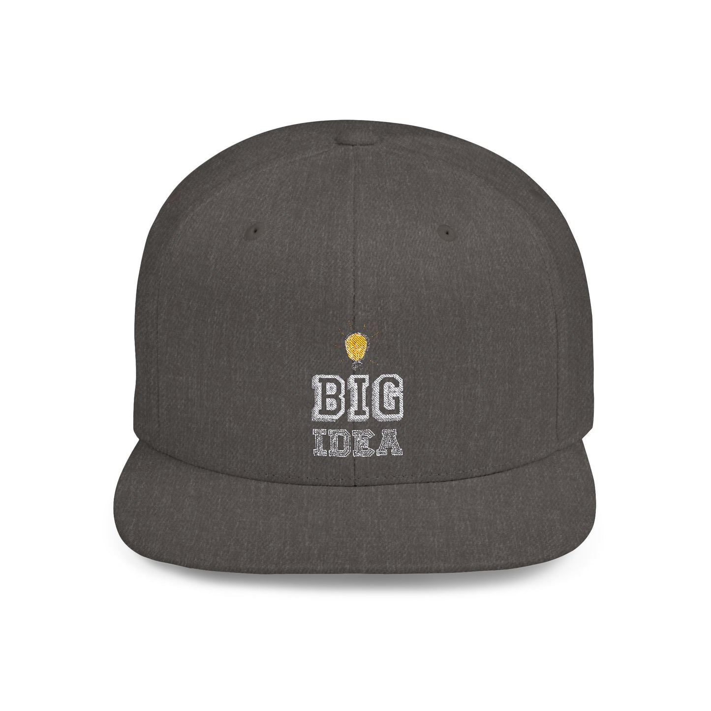 Big Idea Flat Bill Snapback