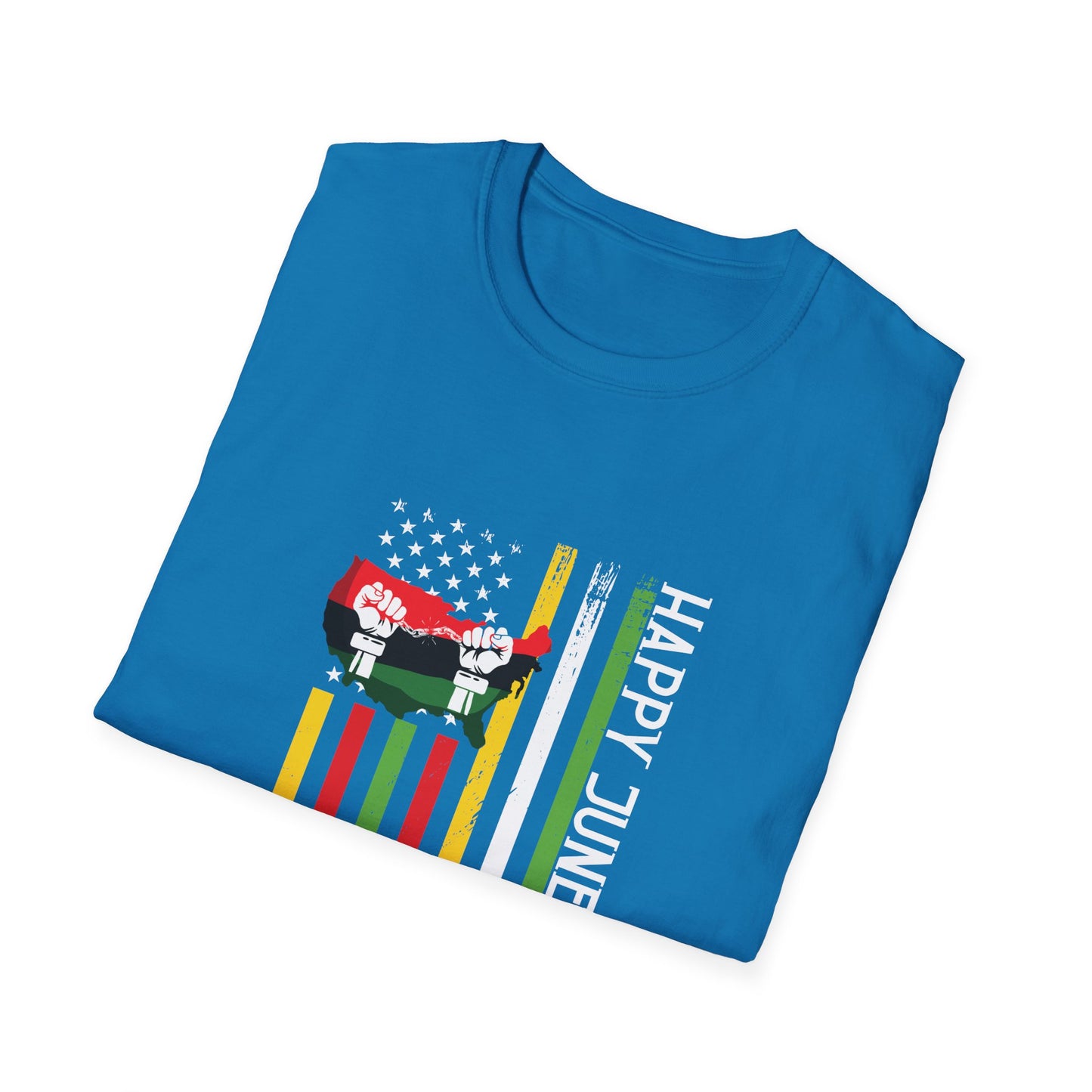 Happy Juneteenth  Unisex Softstyle T-Shirt