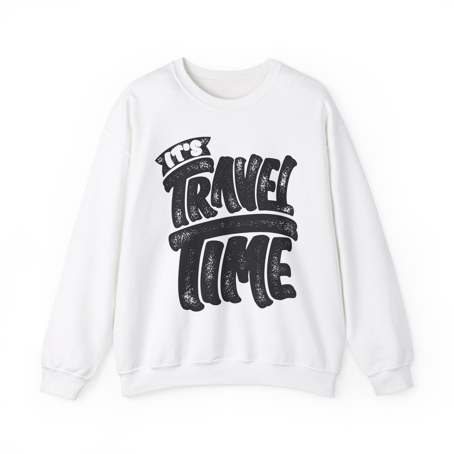 It's Travel Time Unisex Heavy Blend™ Crewneck Sweatshirt