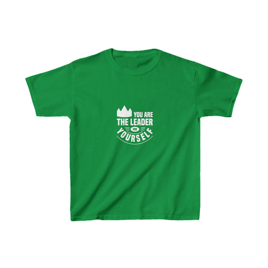 You Are The Leader For Yourself Kids Heavy Cotton™ Tee