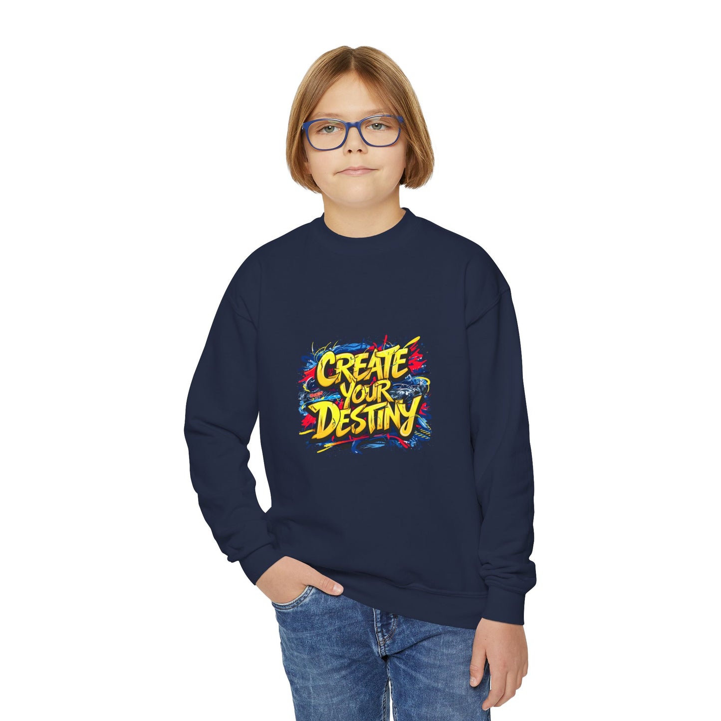 Create Your Destiny Youth Crewneck Sweatshirt